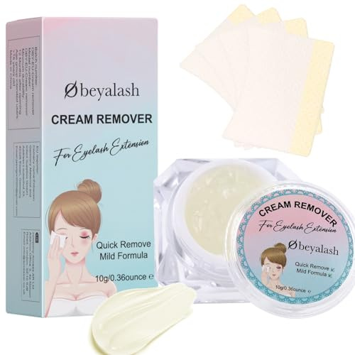 Eyelash Extension Remover Cream 10g Eyelash Remover Ögonfranslim Remover Ögonfransborttagare Individuella ögonfransar by Obeyalash