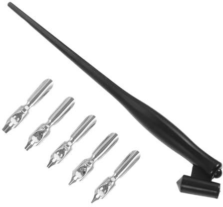 GRADENEVE 1 Satz Schrägtauchstift Schöpflöffel Unterzeichnung Mini Markierungen kalligraphie-stifte kalligraphie stifte Multifunktions-Kalligrafie-Stift einzigartiger Tauchstift Metall