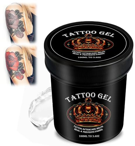 100G Tattoo Crema, Crema Per Tatuaggi, Tattoo Idratante che Protegge, Preserva del Tatuaggio per Trucco, Sopracciglia Tatuaggi
