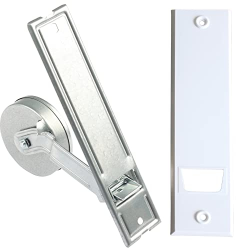 ROLLLRA | Gurtwickler Gurtroller Rollladenwickler Gurtbandwickler inkl. Abdeckplatte | Lochabstand 185mm bis 5m Gurt (für 20-24mm Gurtband) - Unterputz Einlassgurtwickler