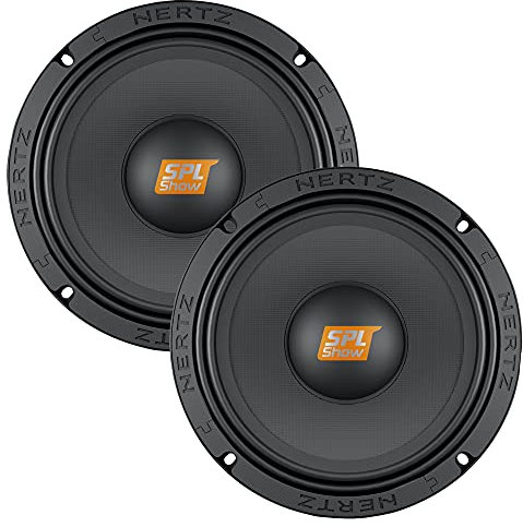 Hertz SV 165.1 – Coppia di midrange SPL da 165 mm per auto, 400W di potenza massima, progettato per impianti audio ad alta pressione sonora