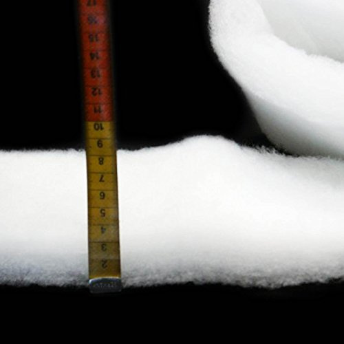 (107,99kr/m) Watte – Wattfleece – volymfleece – 330 g/m² – 210 cm bred – Öko-Tex® Standard 100 – Tyg metervara – 100% polyester