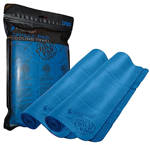 FROGG TOGGS Chilly Pad Cooling Towels, 2 Pack, 33 x 13