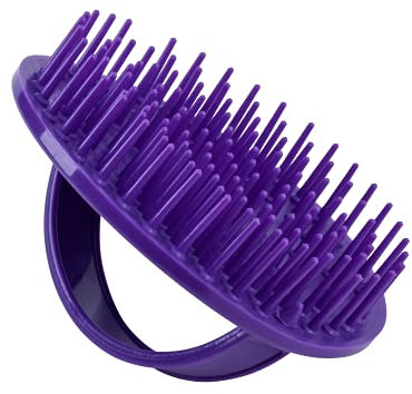 Denman Shower Brush, Use for Detangling in The Shower, as a Scalp Massager on Thick or Thin Wet Hair - (Purple) D6