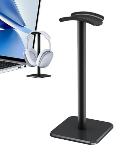 Buerfu Headphone Desk Stand | Headset Desktop Storage Holder Display Stand,Headset Tabletop Hanger Rack Household Organizer Anti-Slip for Dormitory, Bedroom