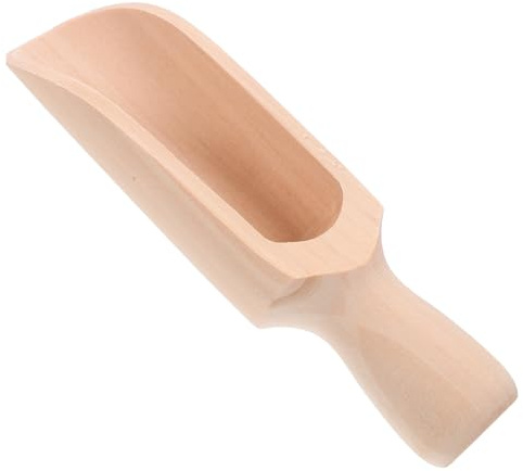 MAGICLULU Cucchiaio di Legno di Faggio Multifunzione per Spezie, Zucchero e Tè, Manico Ergonomico, per Uso Domestico, Ristoranti e Bar, Set Pratico per Cucina e Condimenti