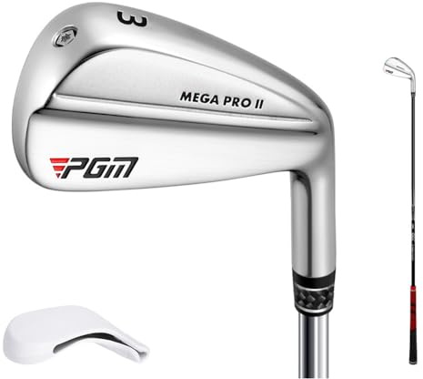 #2/#3/#7 Ferro con albero in carbonio/acciaio mazza da golf uomo donna mano destra singola cava professionale match ferri da golf con copricapo (#3, albero in acciaio S)
