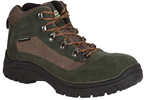 Hoggs of Fife Rambler W/P Hiking Boot Fern Green - Lightweight suede & mesh uppers, Fully waterproof with breathable membrane