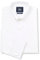 THE SAVILE ROW COMPANY LONDON Men's Slim Fit Cotton Poplin Double Cuff Pin Collar Shirt - White - 16.5 Collar