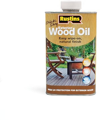 Rustins EWDOIL500 Exterior Wood Oil 500ml