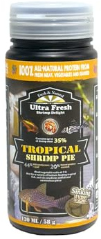 AZOO ULTRA FRESH PAY DE CAMARON PARA PECES TROPICALES - CORYDORAS 120 ml