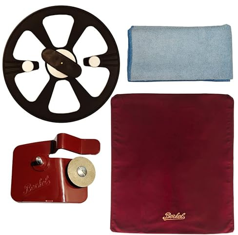 Palatina Werkstatt® Bundle, set di accessori per la macchina affettatrice Berkel Home Line 250, con panno per lucidatura XXL- Zubehörset