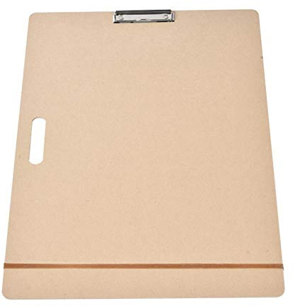 A3 Drawing Board, Drawing Board Clips, 45x60cm Portable A3 Clipboard A3 Writing Board Hardboard Clipboard with Clip MDF Board Art Board for School Classroom Studio Outdoor Sketching