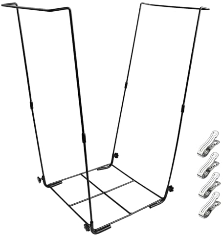 Porta Sacchi della Spazzatura, Porta Sacchetti per Foglie Supporto per Sacco Rifiuti Porta Sacco Della Spazzatura Grande Porta Sacchi Spazzatura da Esterno, per Yard Camping Garden Lawn Party Supplies