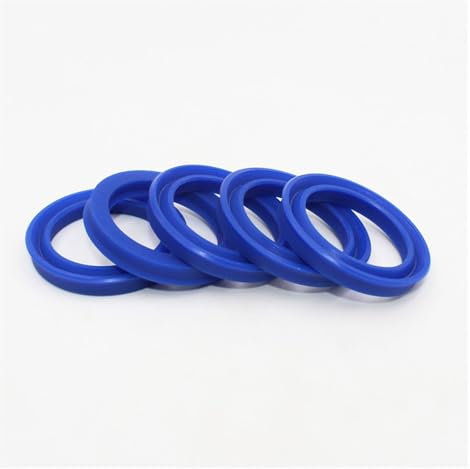 Hydraulic Oil Seal Washers, ID 4-85mm Polyurethane Piston Shaft Piston Rod PU Single Lip U-shaped Cup Oil Seal 5pcs Seal washer(UHS 32x42x6 (5Pcs))