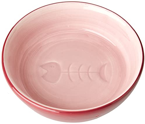 TRIXIE Keramikschale, 13 cm (1er Pack), rot