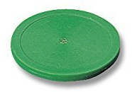 Air-Hockey-Puck Plastik 63 mm Grün