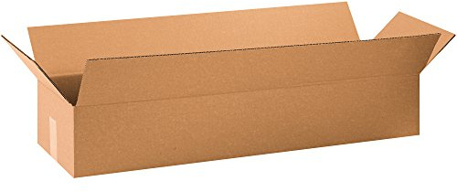 BOXES FAST 34x10x6 Long Corrugated Boxes, Long, 34L x 10W x 6H, Pack of 10 | Shipping, Packaging, Moving, Storage Box for Home or Business, Strong Wholesale Bulk Boxes