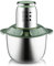 Hachoir 1000W, bol en acier inoxydable 5L, 2 vitesses, système à quatre lames, robot culinaire pour hacher la viande, les légumes et les fruits,A
