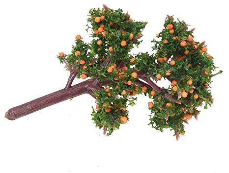 SANHOC Miniatur emulazione Orangenbaum Moos Bonsai Mini Paesaggio del mestiere di DIY Garten Ornament