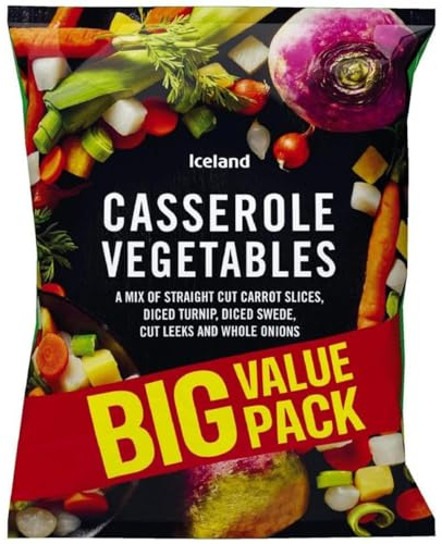 Iceland Casserole Vegetables, 1.4kg (Frozen)