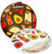 NSIRONS Tortilla-Wärmer, 30,5cm Tortilla-Wärmerbeutel, 2 StückPack isolierter Stoffbeutel für Mikrowelle, für Maismehl, Tortillas, Pizzarollen (2 Stück Weiße und Braun)