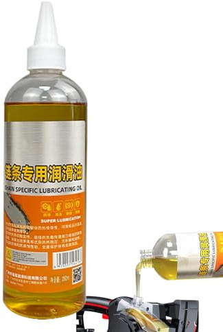 Aceite Para Barra De Motosierra | Lubricante Reductor de Fricción,Protección Profunda contra la Corrosión para Uso en Taller Doméstico, Agricultura, Jardinería, Cocina, Automoción y Náutica