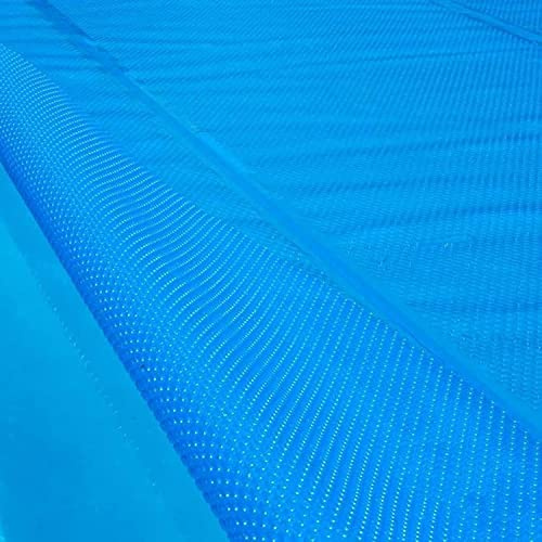 Flytande pooltäckning, sommarpool termisk filt pool solfilm for rund rektangelformade pooler, cuttable(2.5X3m/8.2X9.8ft)