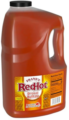 Franks RedHot Original Buffalo Wings Sauce Catering Size 3.78 L Bottle