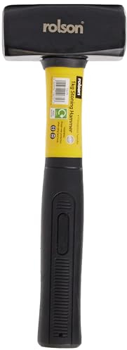 Rolson 10675 1 kg Stoning Hammer Fibreglass Shaft