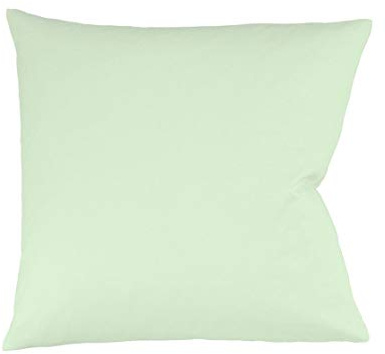 fleuresse 9200 Colours Interlock Jersey Kissenbezug aus 100% Baumwolle, Oekotex Standard 100, 35 x 40 cm, pastellgrün