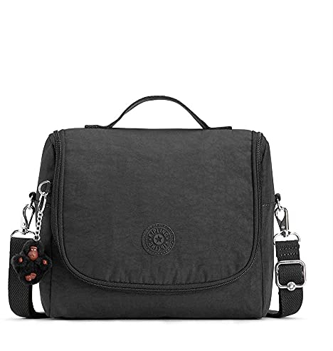 Kipling New Kichirou Lonchera Grande, Bolsas, Estuches, True Black (Negro)