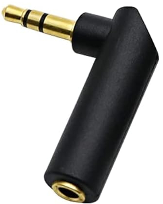 Cablepelado - Adattatore audio stereo, jack 3,5 mm, dorato