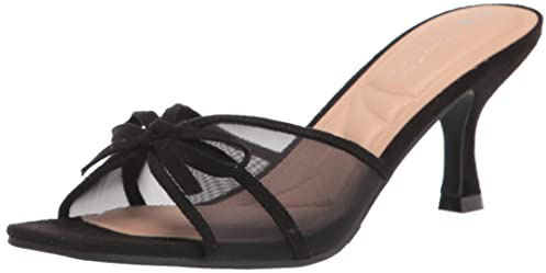 CL by Laundry Women's Jump Up Mesh SS Heeled Sandal, Black, 8