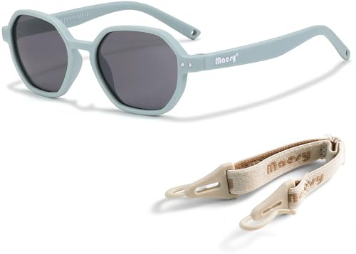 Maesy Gafas de Sol Niño Polarizadas 400 UV400 1-3 Años, Yana