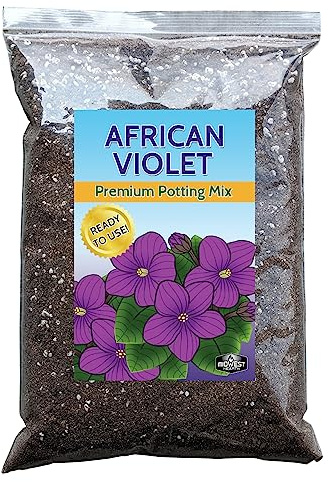 African Violet Natural Potting Soil Mix (Made in USA) (4 Dry Quarts)