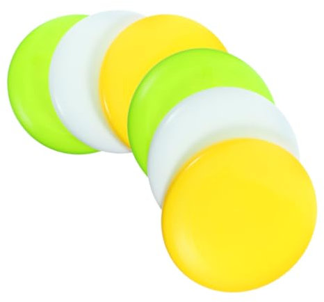 Yardwe 6stücke Discgolf Scheibe Für Anfänger Mit Golfscheiben Kleine Discgolf Discs Tragbar Für Outdoor-Spiele Und Training