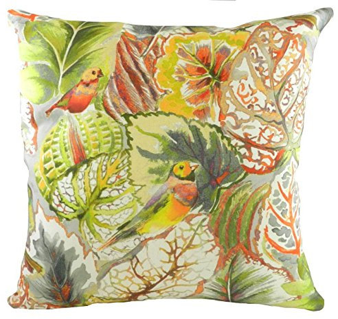 Evans Lichfield Summertime Pebble Tropical Birds Kissen gefüllt