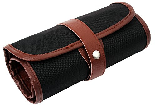 36/48/72 Slots Bleistift Wrap,Tragbar Stifterolle Bleistifthalter Federmäppchen Roll-up Organizer für Künstler