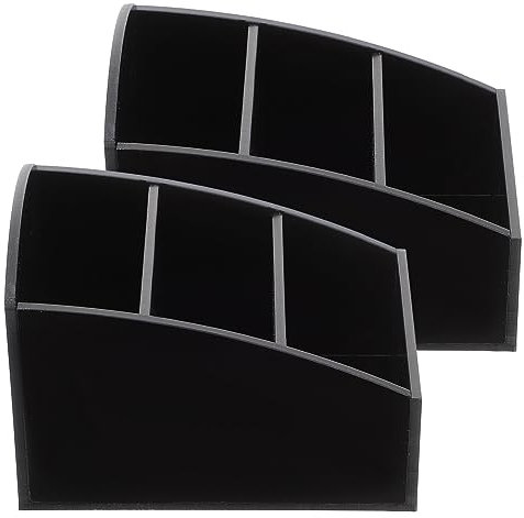 Organizzatore in Acrilico Per Bustine Di Caffè E Zucchero Scatola Porta Bustine Da Tè Per Cucina E Ufficio 2 Pezzi 12.5X8.5X9Cm