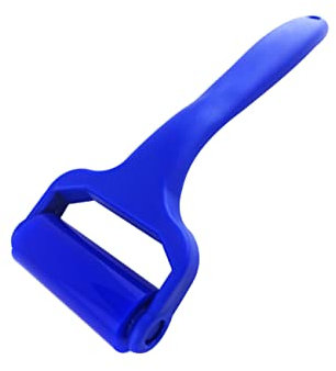 Veemoon Rodillo Antipolvo in Silicone Medio Blu Scuro Per Pulizia Schermi Tv Smartphone Computer Senza Residui e Riutilizzabile Elimina Elettricità Statica e Polvere Con Azione Delicata