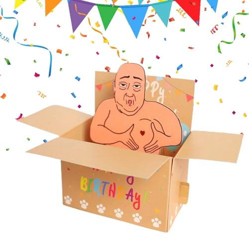 Tarjetas emergentes | Tarjeta de felicitación de cumpleaños – Mensaje creativo de bendición 3D nota de celebración para reuniones de viaje, mujeres, hombres, lugar de trabajo, familia, amigos