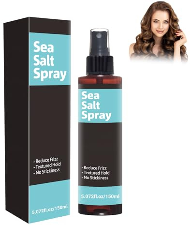 Wonsters 150 ml Spray al sale marino, spray al sale marino per capelli, spray per capelli da uomo shampoo