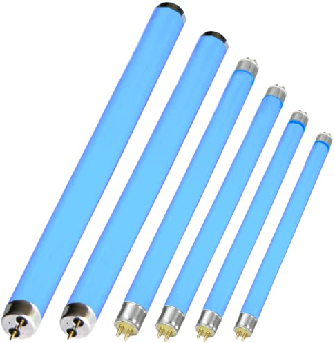 CLAR - Neon Per Zanzariera Elettrica, Lampada UV T5, Neon UV, Lampadine Antizanzare, Lampada Attinica, Lampadina Antizanzare, Lampadina Anti Insetti Per Esterno, 21,2 x 1,6 cm (6 Watts T5, Pack 2)