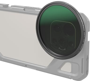 SMALLRIG Magnetic Variable ND Filter - ND2-ND32 (1-5 Stops) + 67mm Threaded Ring, Waterproof, Scratch Resistant, Adjustable Neutral Density Filter - 4581