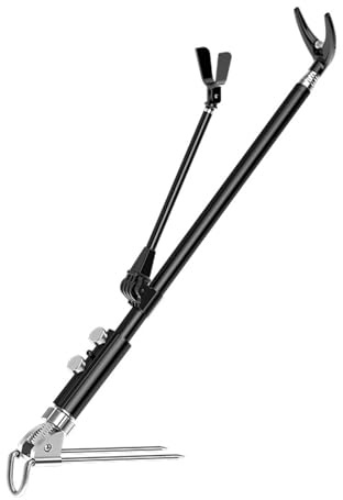 Swtgaah Supporto per canne da pesca in acciaio inox (2,4 m)