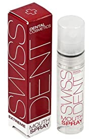 SWISSDENT EXTREME MUNDSPRAY, 9 ml aufhellende Whitening Mundspray, sorgt für sofortigen frischen Atem uns verhindert die Entstehung von Mundgeruch
