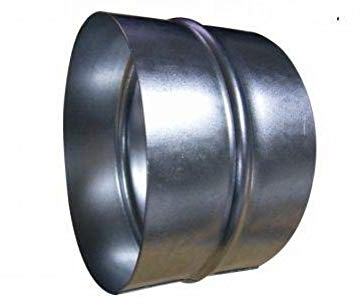 Weedness Connection Auxiliary Piece 250 mm Adaptor Reducer – Pipe Fan Exhaust Hose Air Hose Indoor Cultivation Growbox Homebox Ventilation Hose Reducer