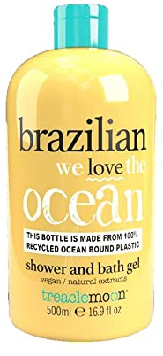 Treaclemoon Sunny Brazilian Love Ocean Shower and Bath Gel 3 x 500ml