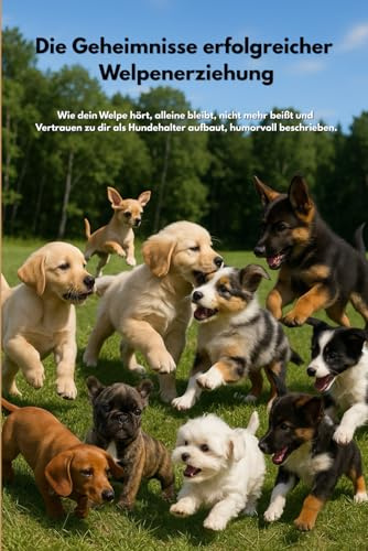 Die Geheimnisse erfolgreicher Welpenerziehung: Wie dein Welpe hört, alleine bleibt, nicht mehr beißt und Vertrauen zu dir als Hundehalter aufbaut